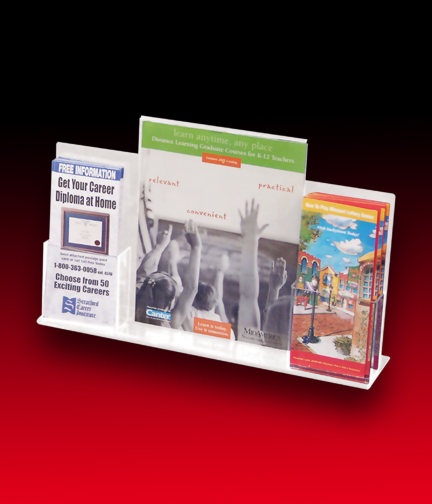 Table Top Advertisement & Brochure Display 2-Pockets
